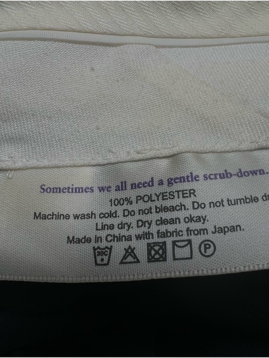 MM.LAFLEUR Dark Navy Wide Leg Pants Size 6 Career Office Workwear - Picture 5 of 10